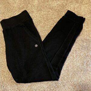 90 degree girls black joggers (soft) size 7-8